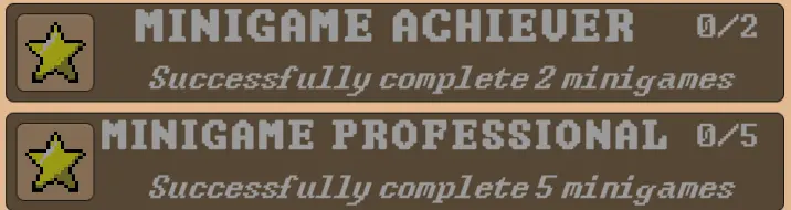complete minigame