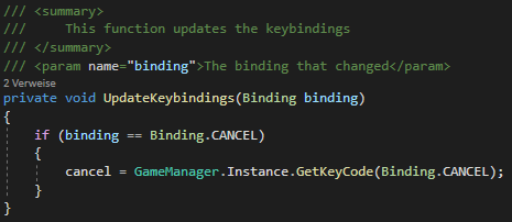 Update Function