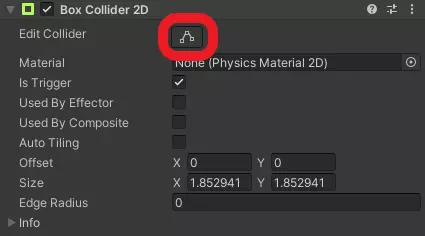 Collider component