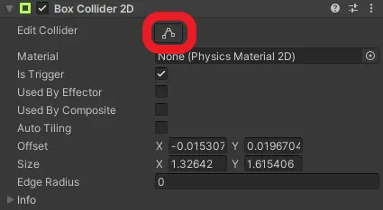 Collider component