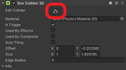 Collider component