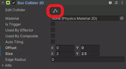 Collider component
