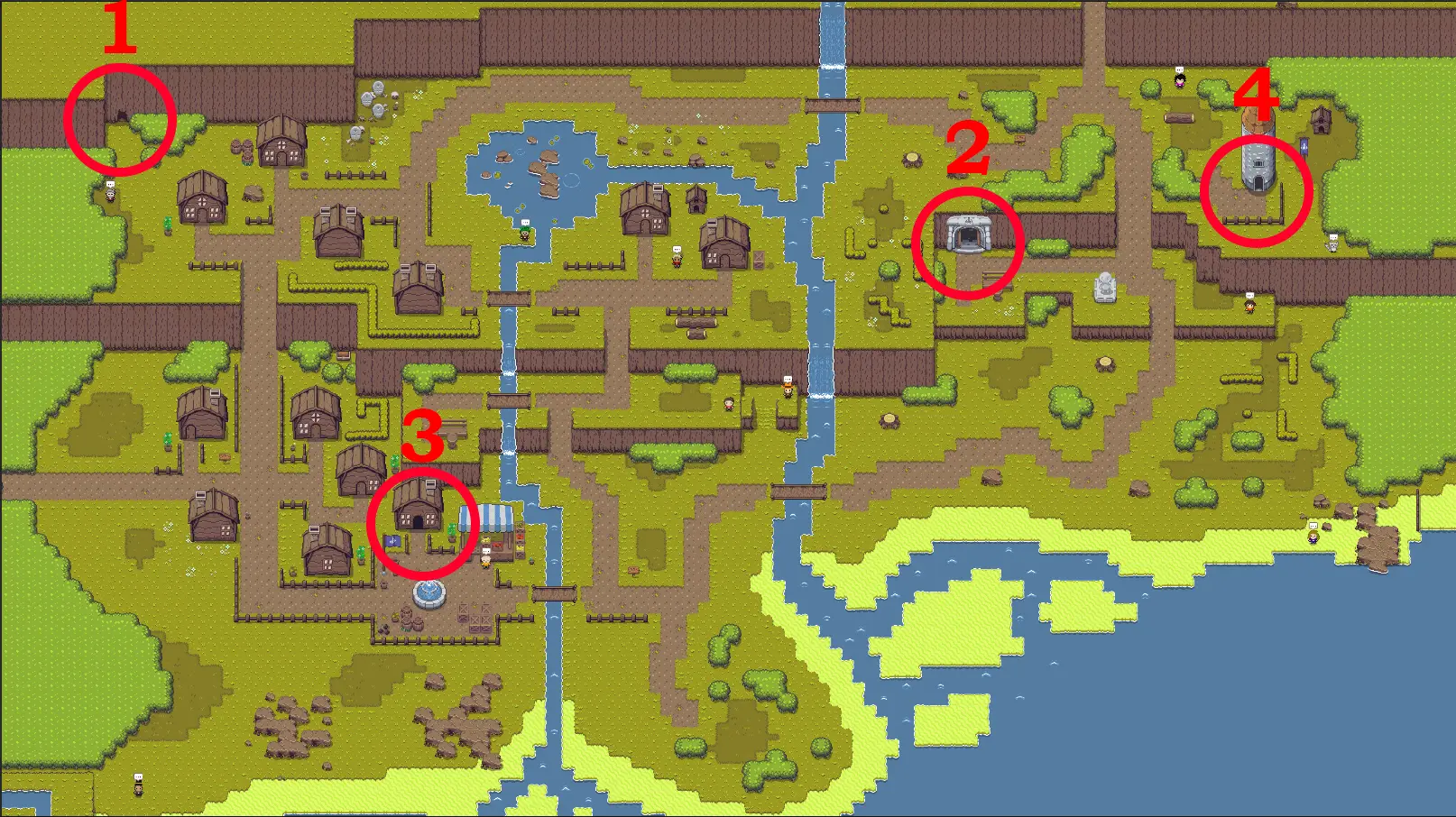 world 1 dungeons