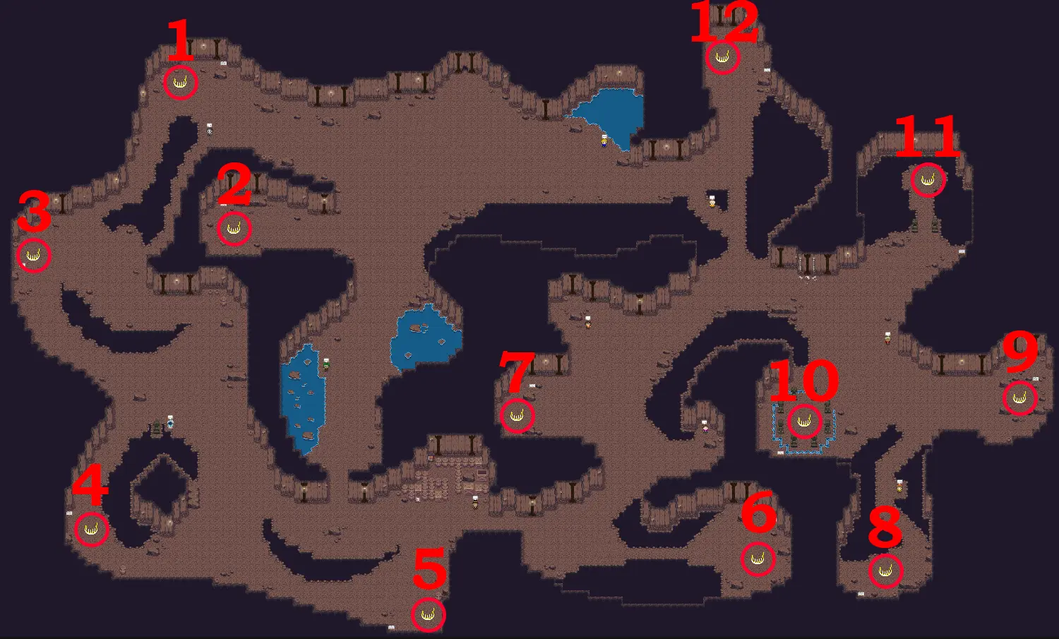 world 2, dungeon 3 minigames