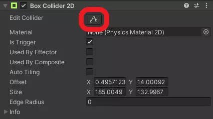 Collider component