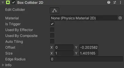 Collider component